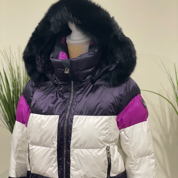 Toni Sailer Franka Ski Jacket with Real Fur 40 / 10 - Picture 4 of 15